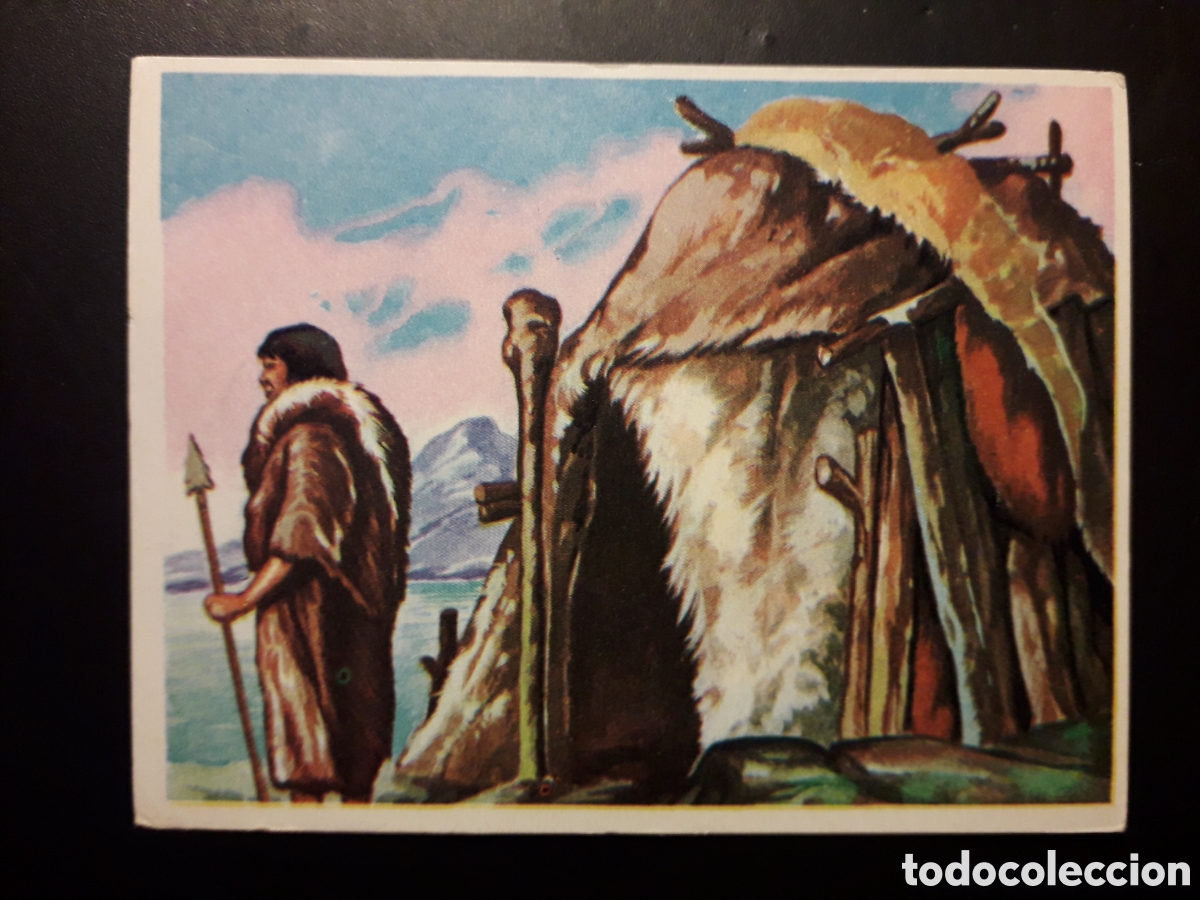 Collezionismo Figurine antiche: INDIOS ONAS, AM&Eacute;RICA Y SUS HABITANTES ED MAGA 1968 N&deg; 246 SIN PEGAR PEDIDO M&Iacute;NIMO 3&euro;