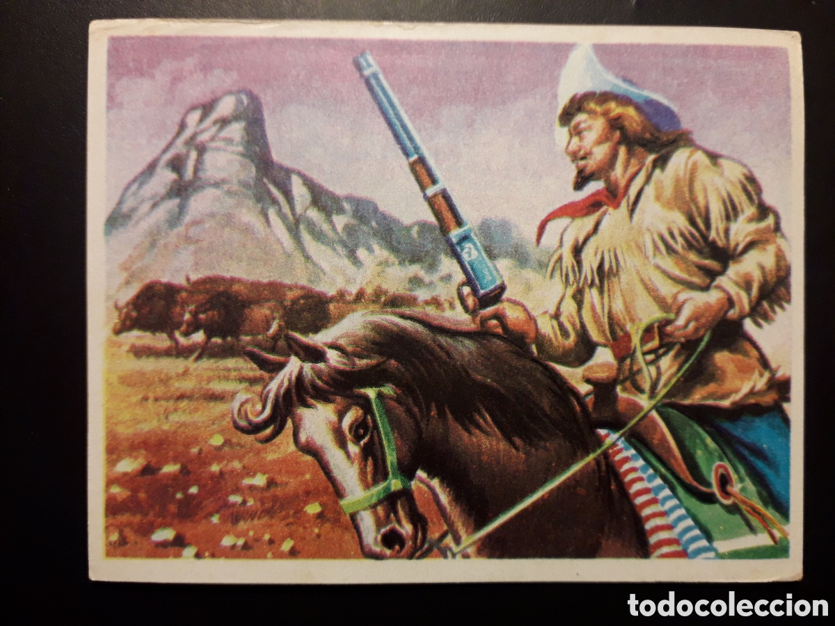 Collezionismo Figurine antiche: B&Uacute;FALO BILL, AM&Eacute;RICA Y SUS HABITANTES ED MAGA 1968 N&deg; 238 SIN PEGAR PEDIDO M&Iacute;NIMO 3&euro;