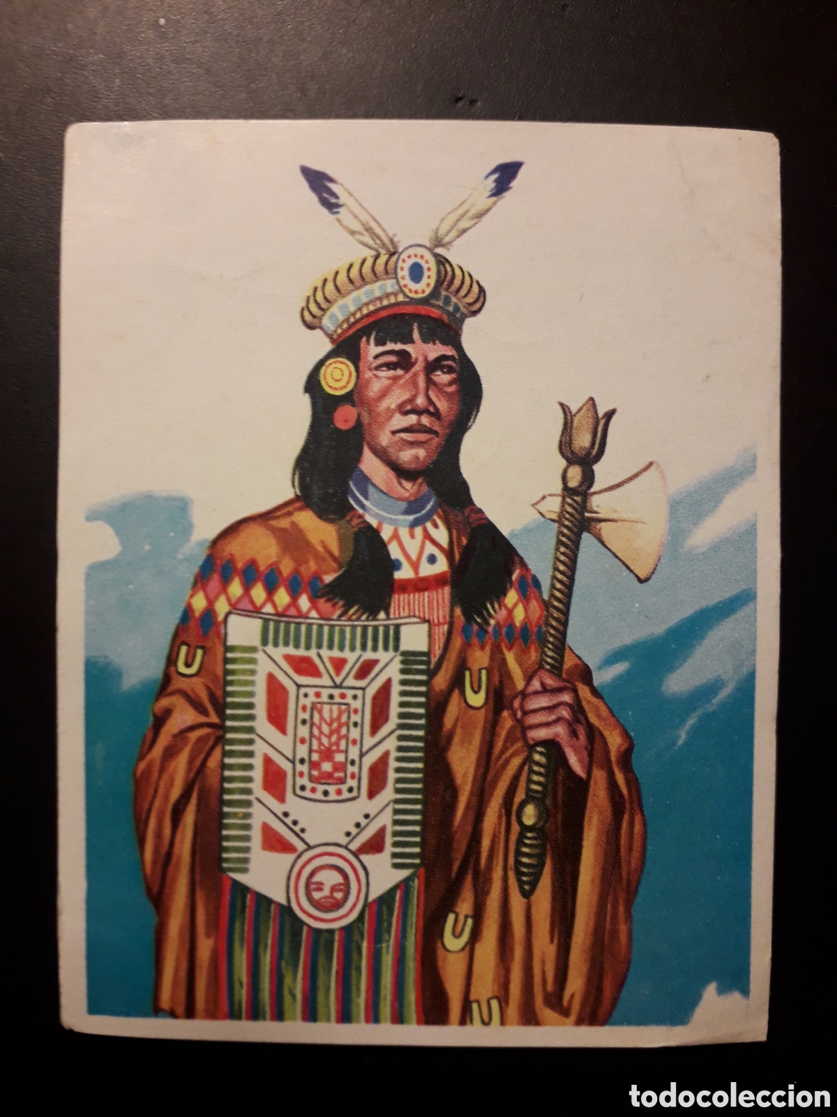 Collezionismo Figurine antiche: LOS INCAS, AM&Eacute;RICA Y SUS HABITANTES ED MAGA 1968 N&deg; 40 DESPEGADO PEDIDO M&Iacute;NIMO 3&euro;