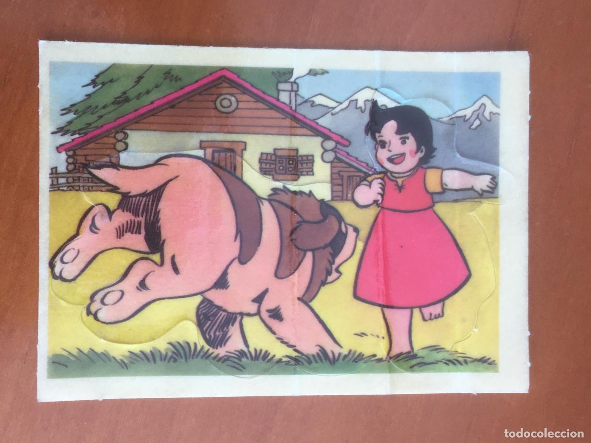 Coleccionismo cromos antiguos: panrico heidi cromo original nunca pegado - Foto 1