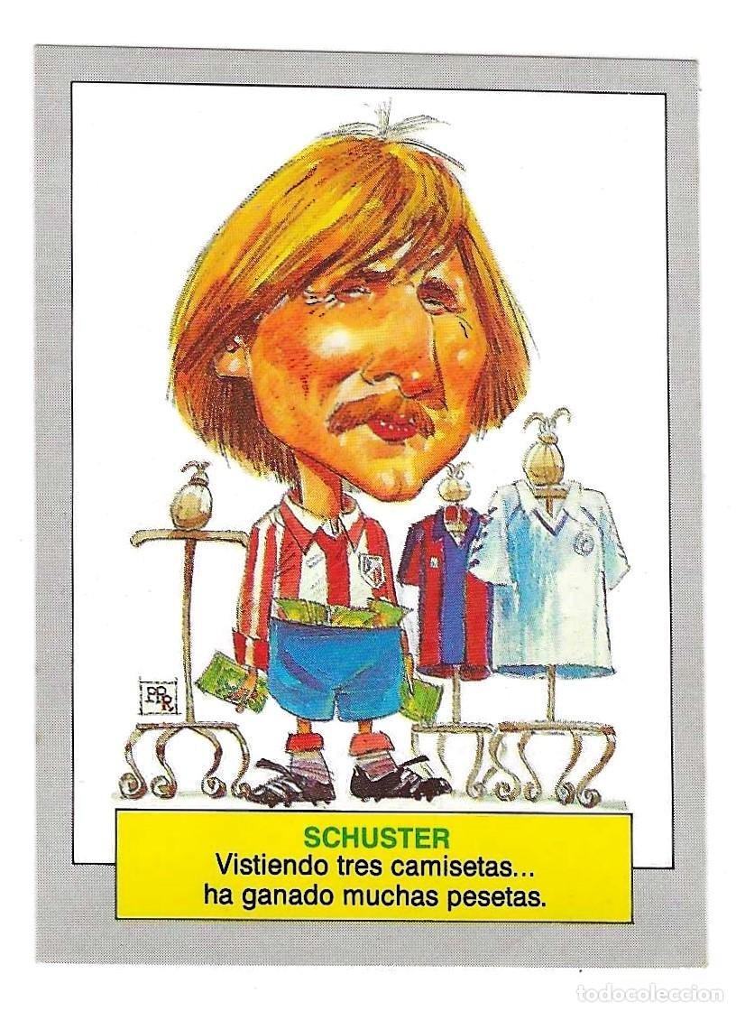 Coleccionismo cromos antiguos: karikatas y chistorretas -- n&ordm; 9 SCHUSTER - Foto 1
