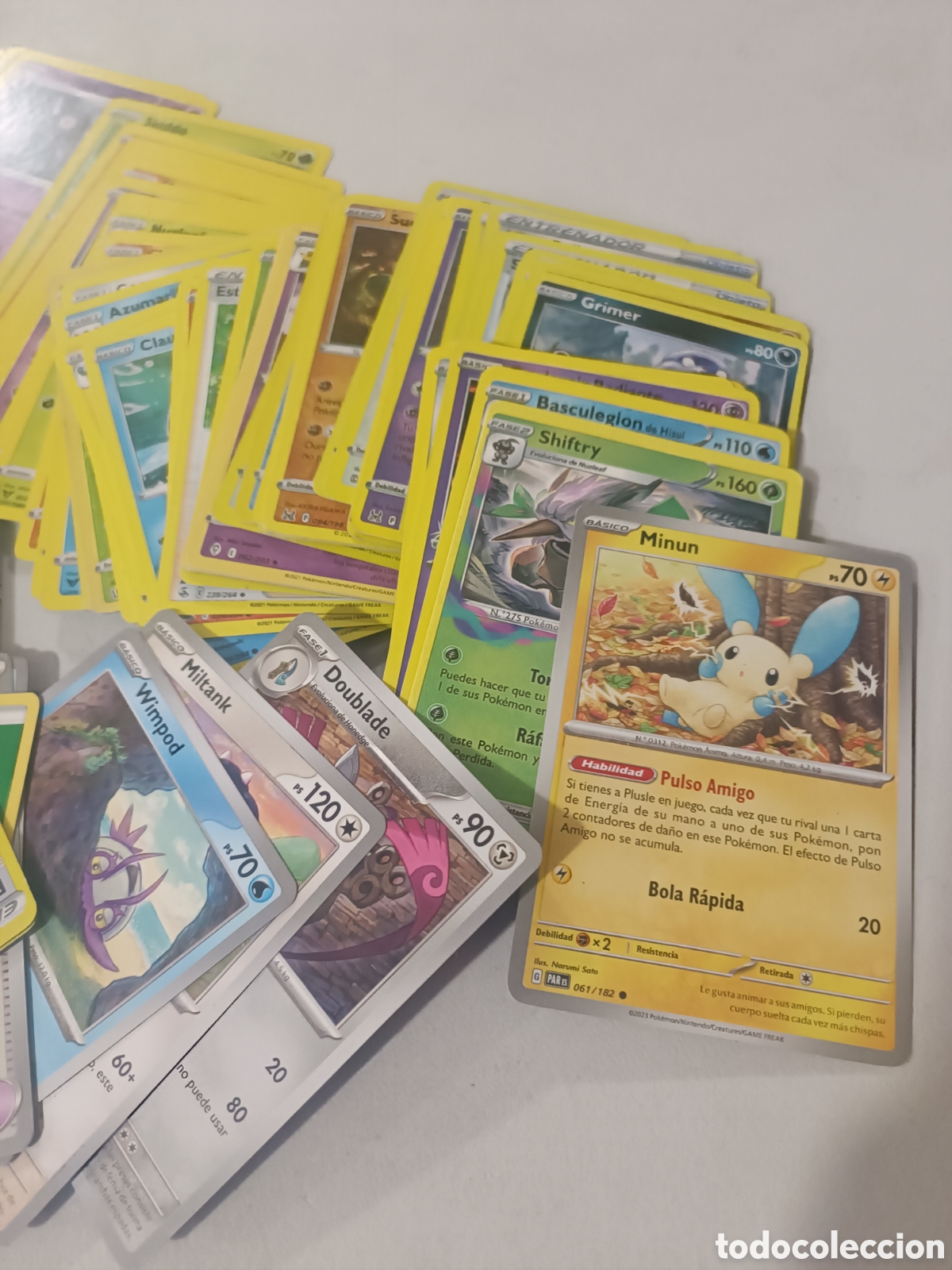 Coleccionismo cromos antiguos: Pok&eacute;mon, Lote de 100 cartas. - Foto 2