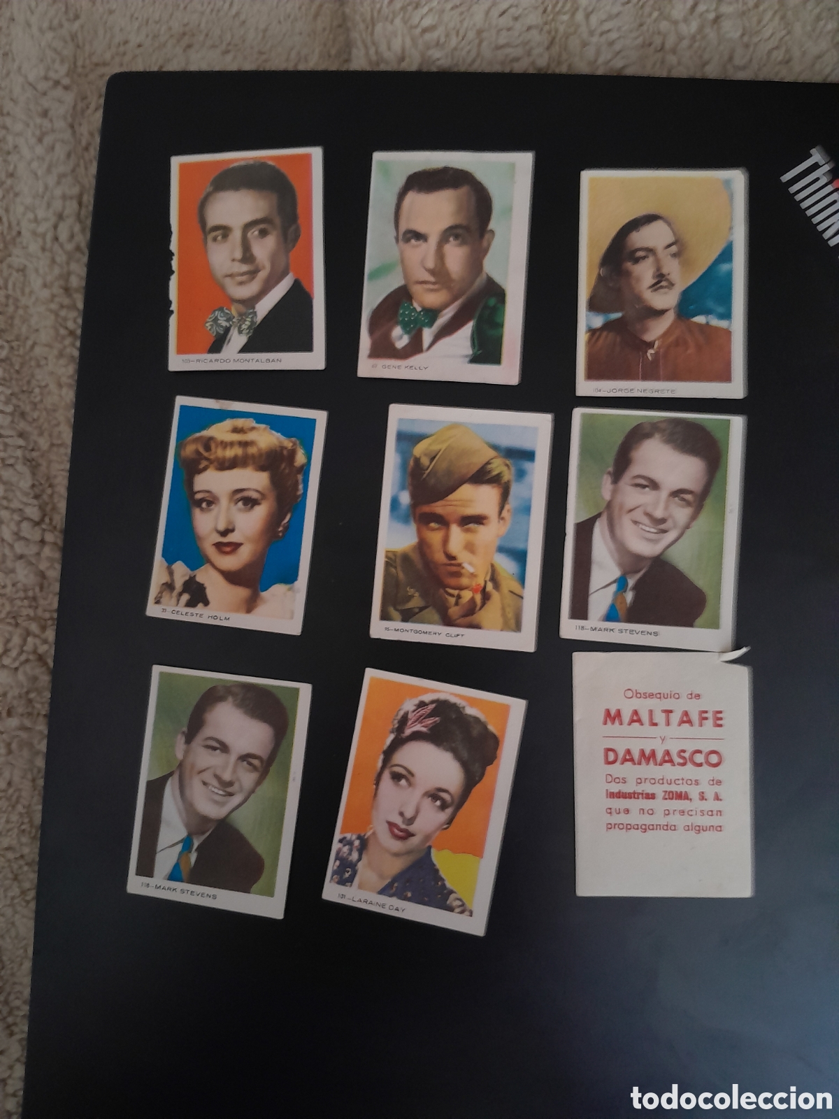 Coleccionismo cromos antiguos: Cromos de cine antiguos - Foto 2