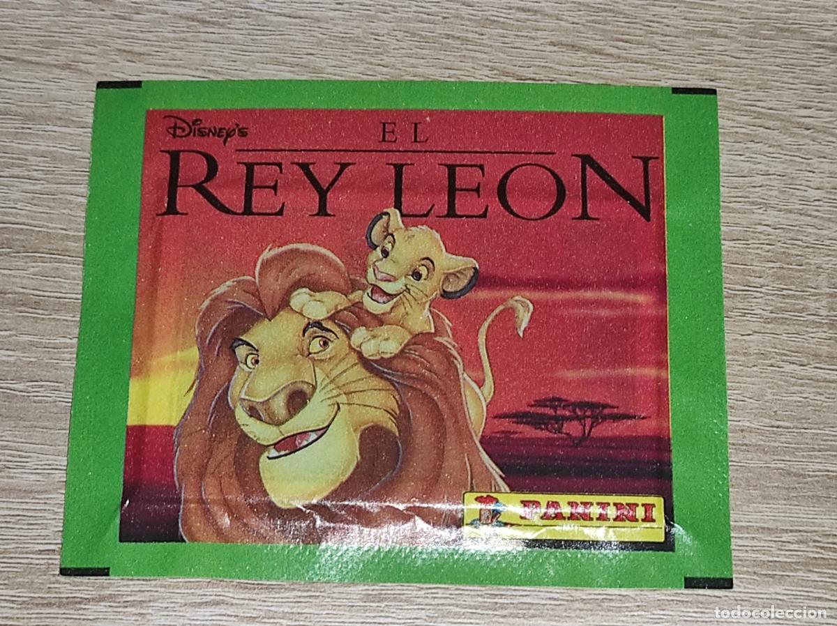 Coleccionismo cromos antiguos: SOBRE SIN ABRIR EL REY LEON DE PANINI A&Ntilde;O 1995 SOBRE EN IDIOMA ESPA&Ntilde;OL