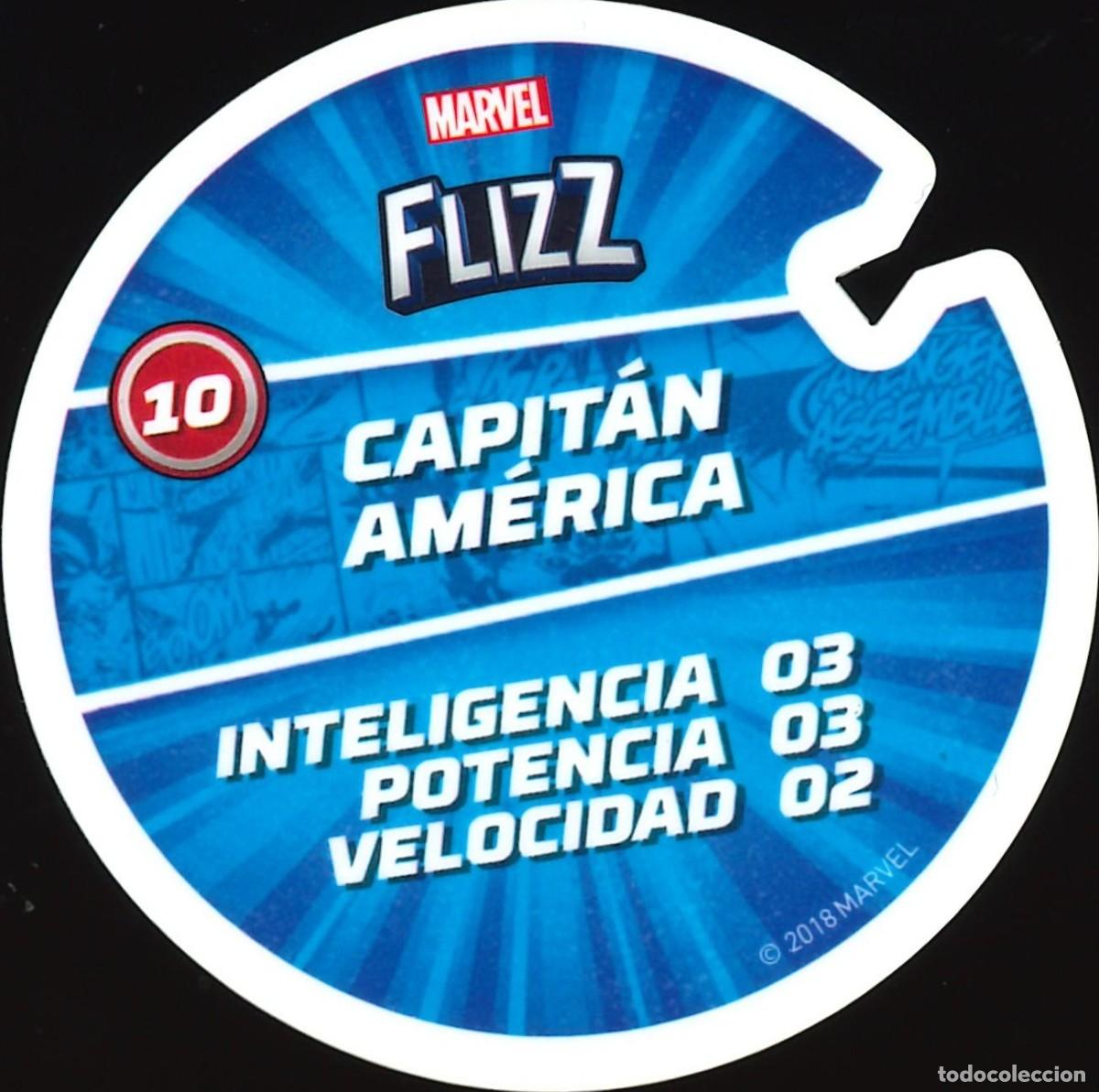 Coleccionismo cromos antiguos: CROMO - 2018 - CARREFOUR - TAZOS FLIZZ MARVEL - 005 - Foto 2