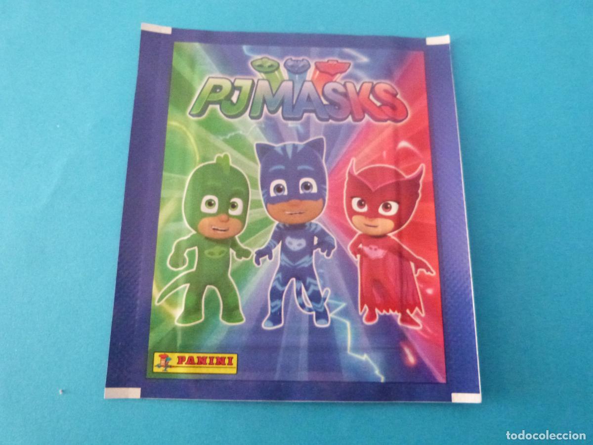 Coleccionismo cromos antiguos: SOBRE DE CROMOS SIN ABRIR DE PJMASKS DE PANINI