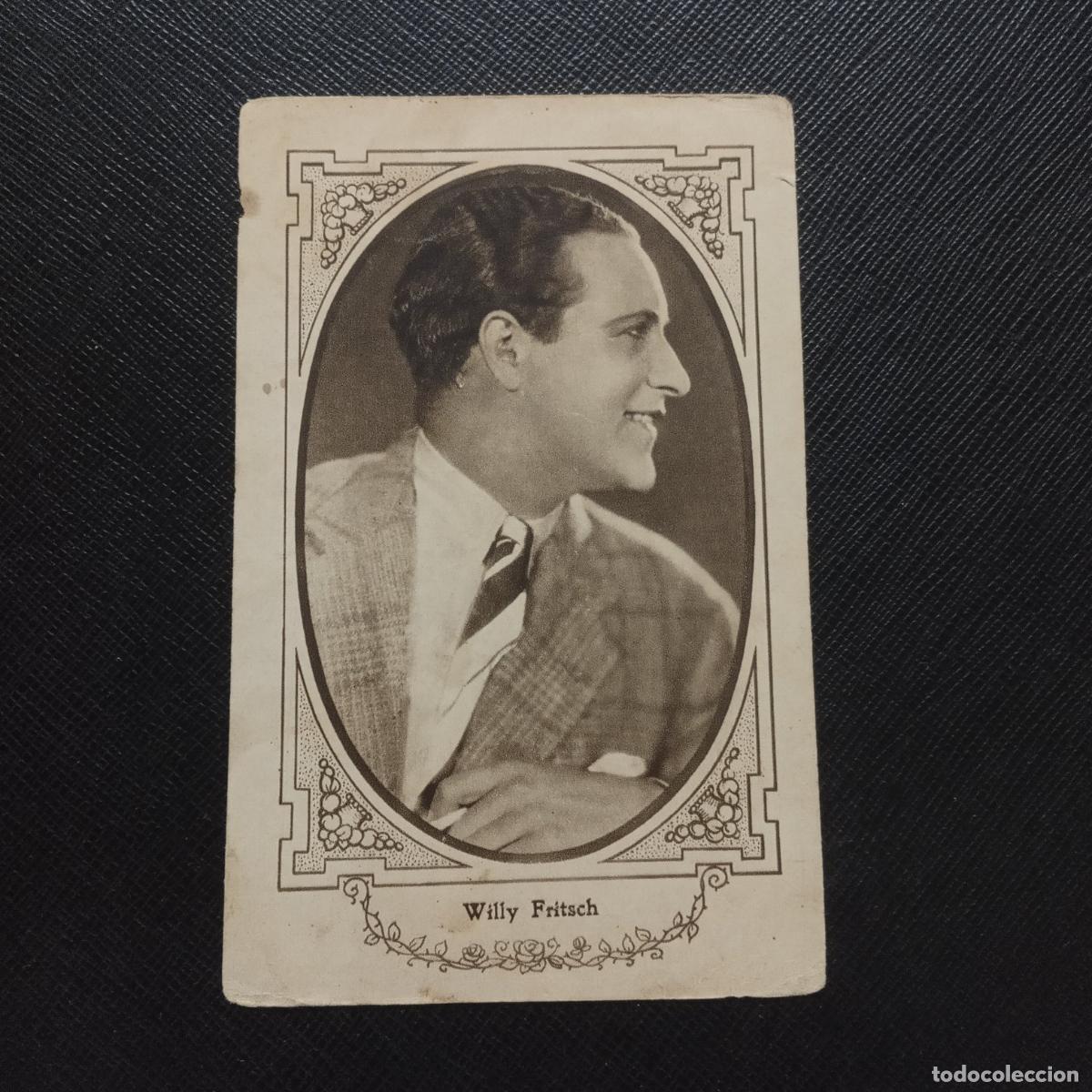 Collectionnisme Cartes &agrave; collectionner anciennes: 15 WILLY FRITSCH ARTISTAS CINEMATOGRAFICOS CHOCOLATES JUNCOSA - CC11 SB5