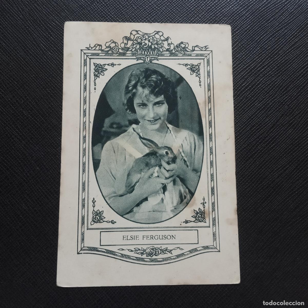 Collectionnisme Cartes &agrave; collectionner anciennes: 3 ELSIE FERGUSON ARTISTAS CINEMATOGRAFICOS CHOCOLATES JUNCOSA - CC11 SB6