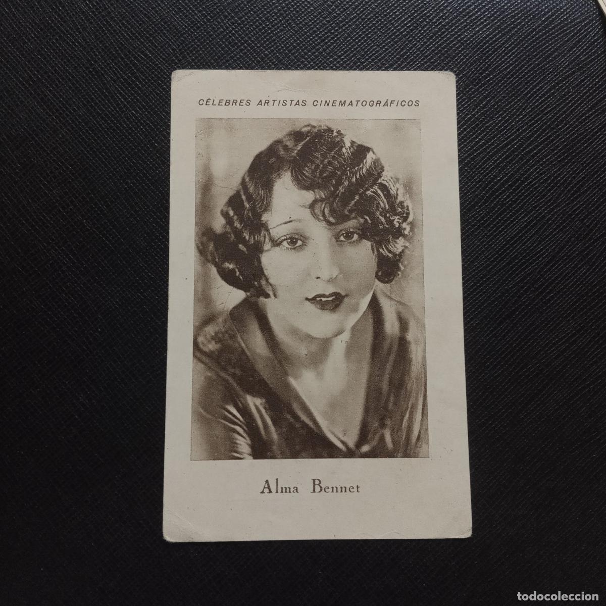 Collectionnisme Cartes &agrave; collectionner anciennes: 2 ALMA BENNET CELEBRES ARTISTAS CINEMATOGRAFICOS ANIS ESTOMACAL BELTRAN - CC11 SB7