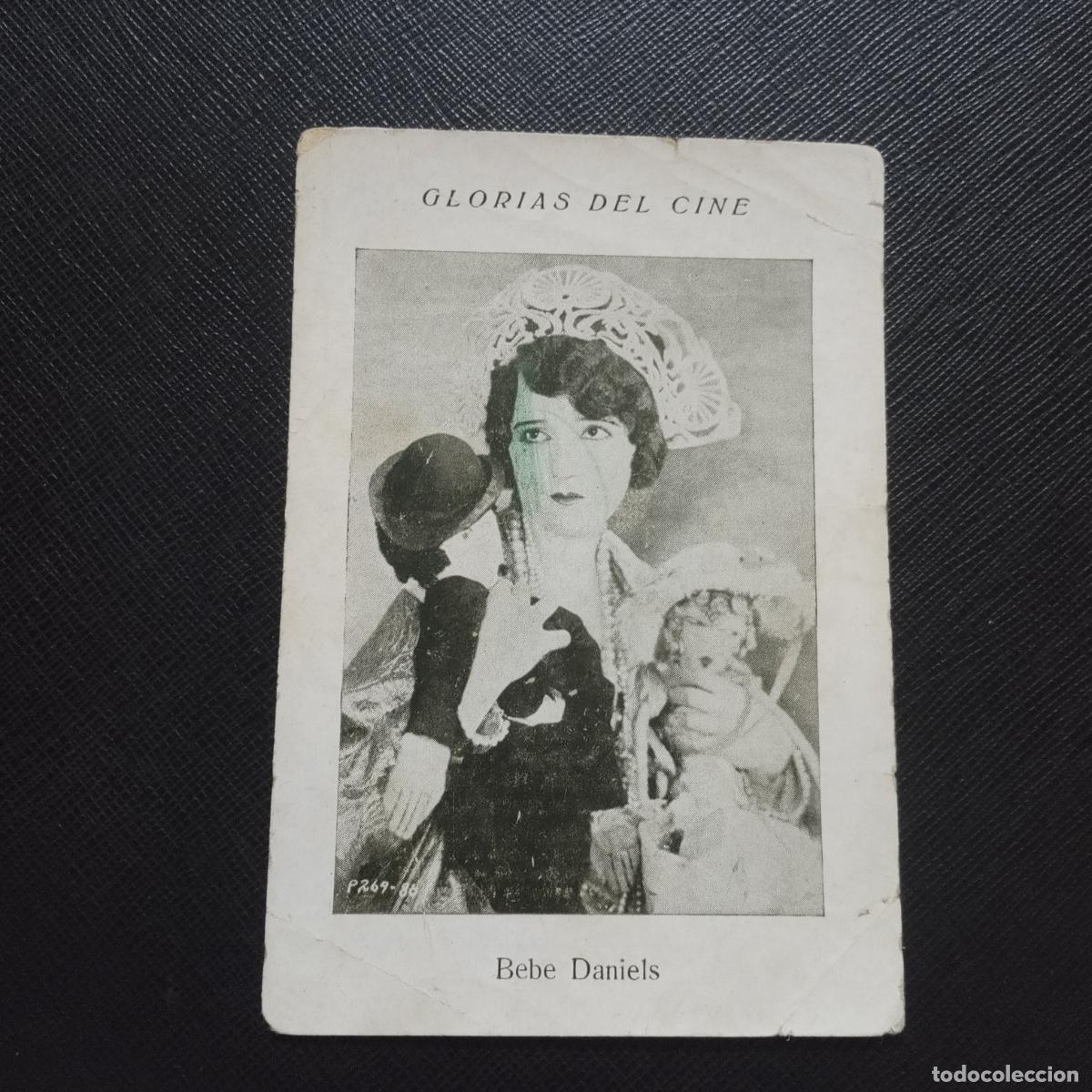 Collectionnisme Cartes &agrave; collectionner anciennes: 5 BEBE DANIELS GLORIAS DEL CINE ARTISTAS CINEMATOGRAFICOS CHOCOLATES JUNCOSA - CC11 SB8