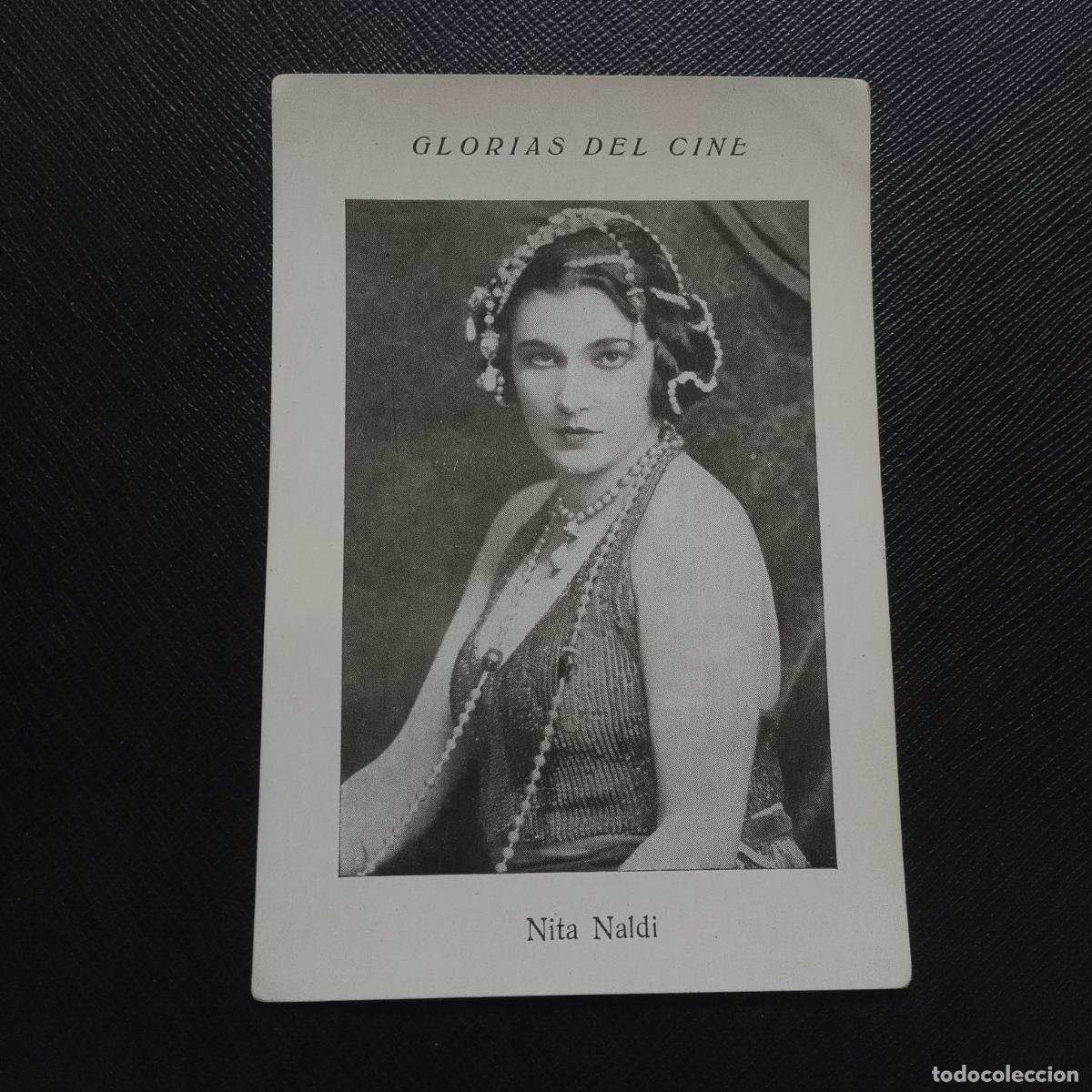 Collectionnisme Cartes &agrave; collectionner anciennes: 6 NITA NALDI GLORIAS DEL CINE ARTISTAS CINEMATOGRAFICOS - CC11 SB8