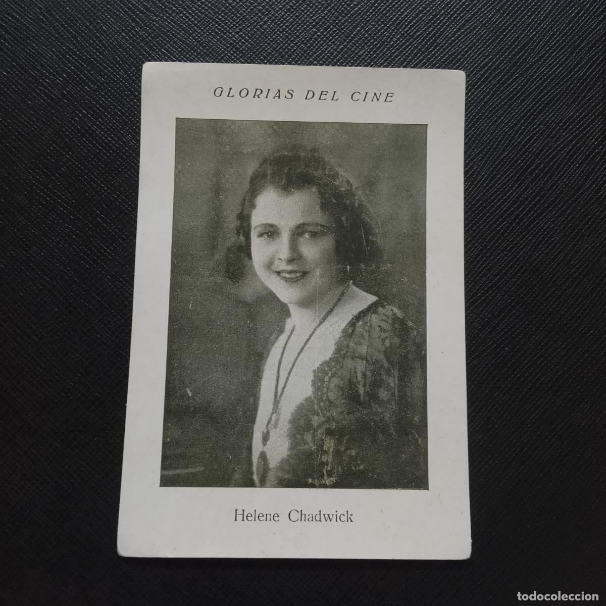 Collectionnisme Cartes &agrave; collectionner anciennes: 10 HELENE CHADWICK GLORIAS DEL CINE ARTISTAS CINEMATOGRAFICOS JUNCOSA - CC11 SB8