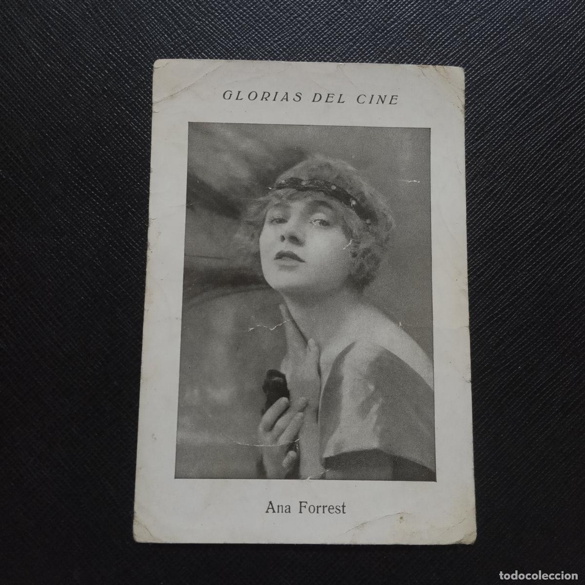 Collectionnisme Cartes &agrave; collectionner anciennes: 12 ANA FORRETS GLORIAS DEL CINE ARTISTAS CINEMATOGRAFICOS JOSE BASTIDAS - CC11 SB8