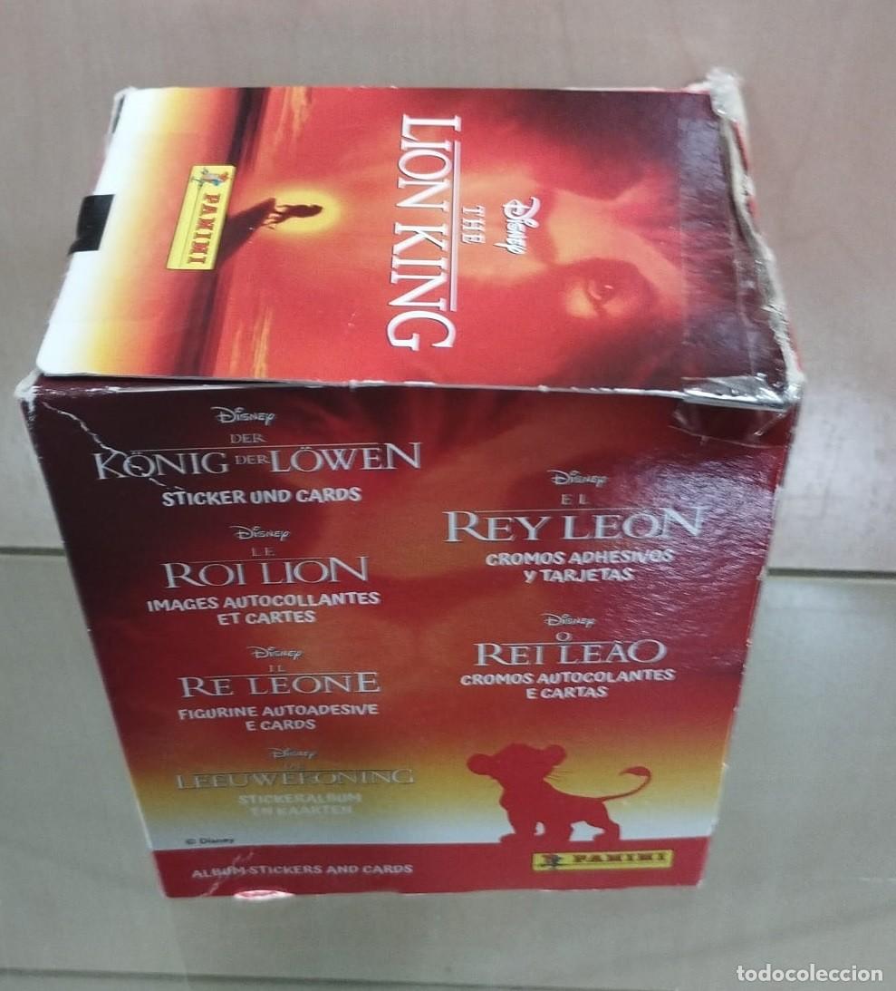 Coleccionismo cromos antiguos: El Rey Le&oacute;n Caja de 50 sobres PANINI - Foto 1