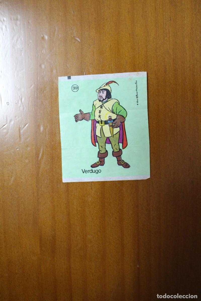 Coleccionismo cromos antiguos: Cromo de chicles Bazooka. El verdugo. - Foto 1