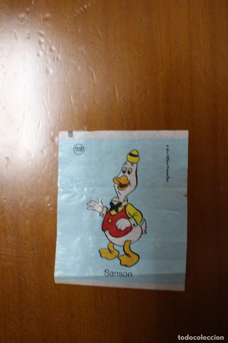 Coleccionismo cromos antiguos: Cromo chicles Bazooka. Sans&oacute;n. - Foto 1