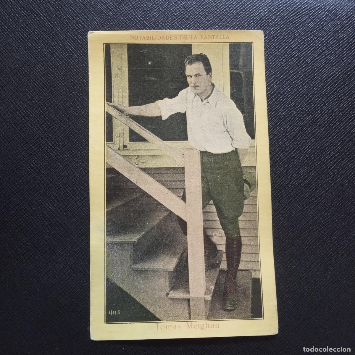 Collectable Antique Stickers: 12 THOMAS MEIGHAM NOTABILIDADES DELA PANTALLA CHOCOLATES - CC11 SB11