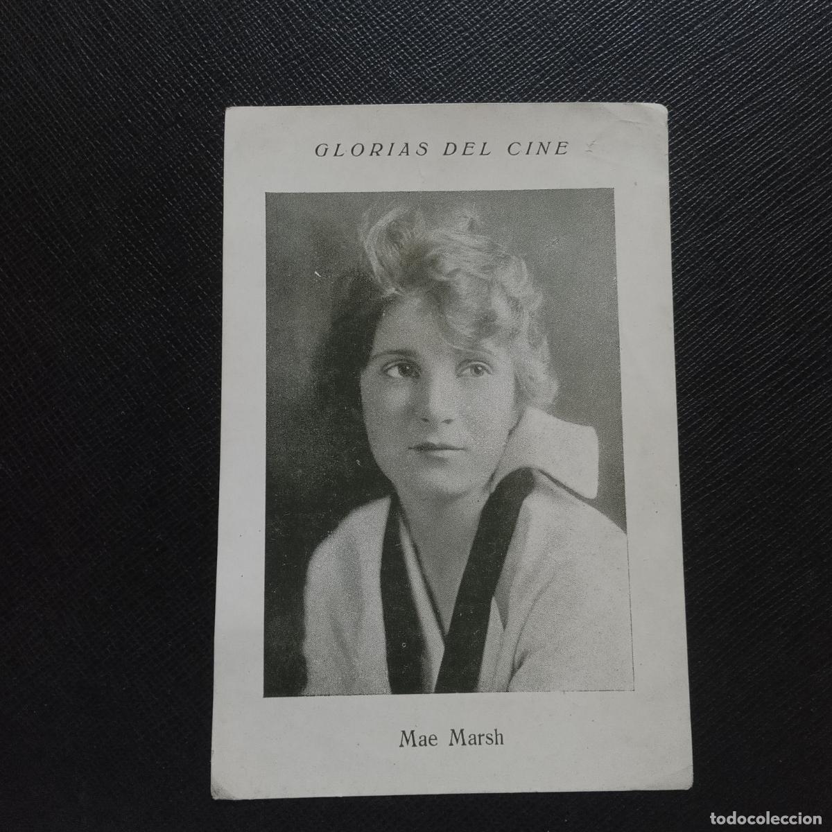 Collectionnisme Cartes &agrave; collectionner anciennes: 4 MAE MARSH GLORIAS DEL CINE CHOCOLATES - CC11 SB13
