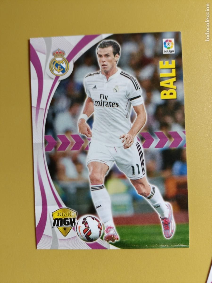 Coleccionismo cromos antiguos: bale, 2015 16 real madrid - Foto 1