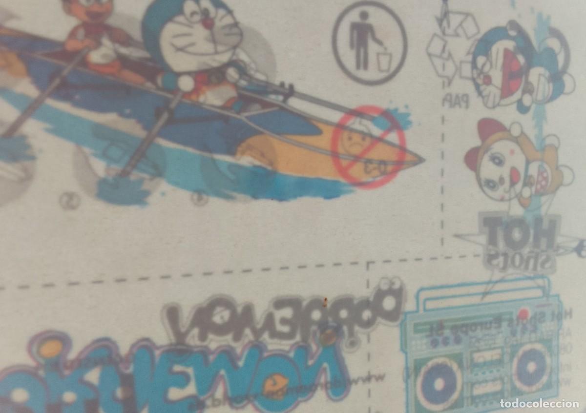 Coleccionismo cromos antiguos: CALCOMANIA DORAEMON. HOT SHOTS. LUX. - Foto 4