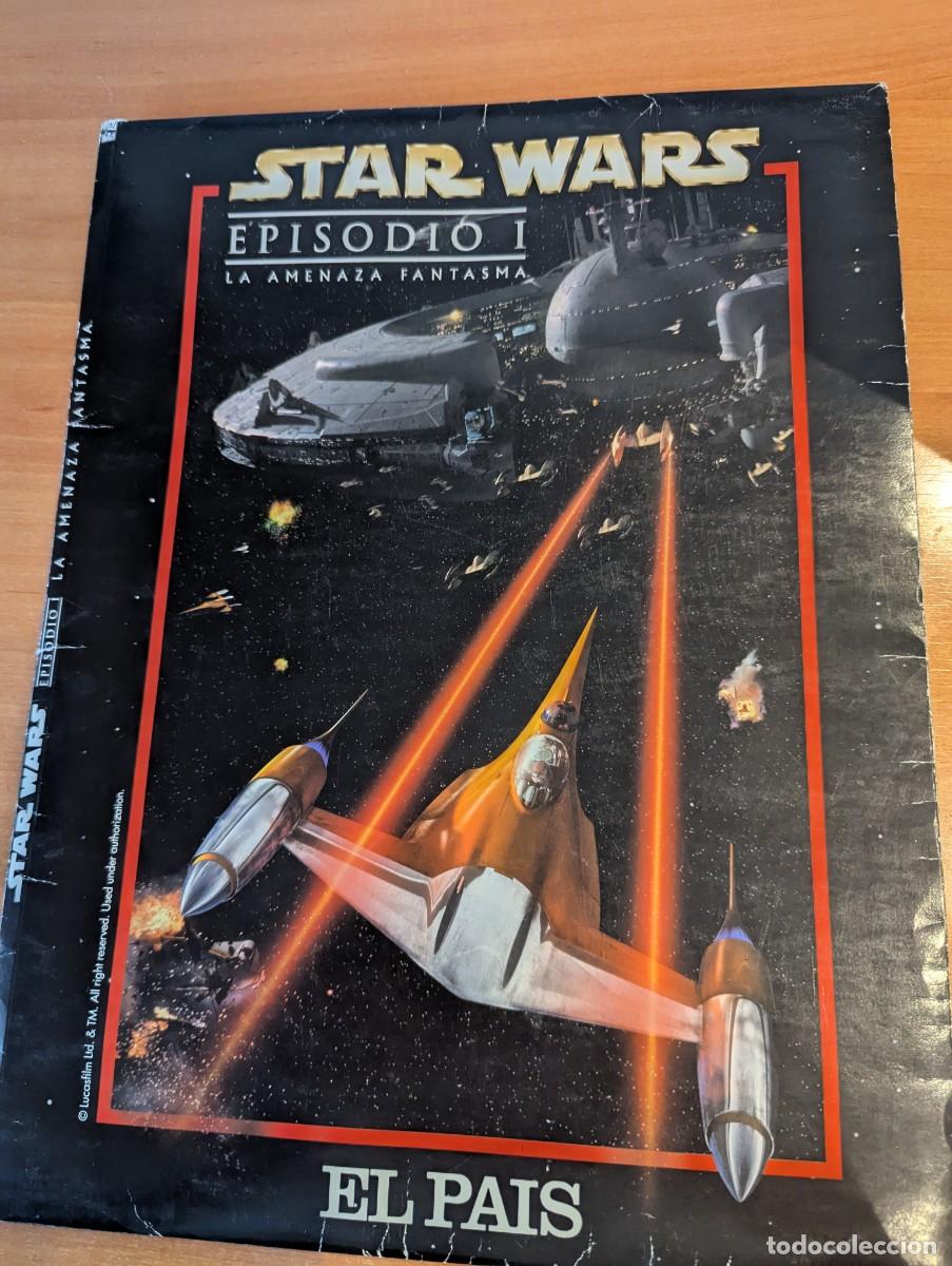 Collezionismo Figurine antiche: L&Aacute;MINAS STAR WARS EL PA&Iacute;S COLECCI&Oacute;N COMPLETA CON CAJA ALMACENADORA