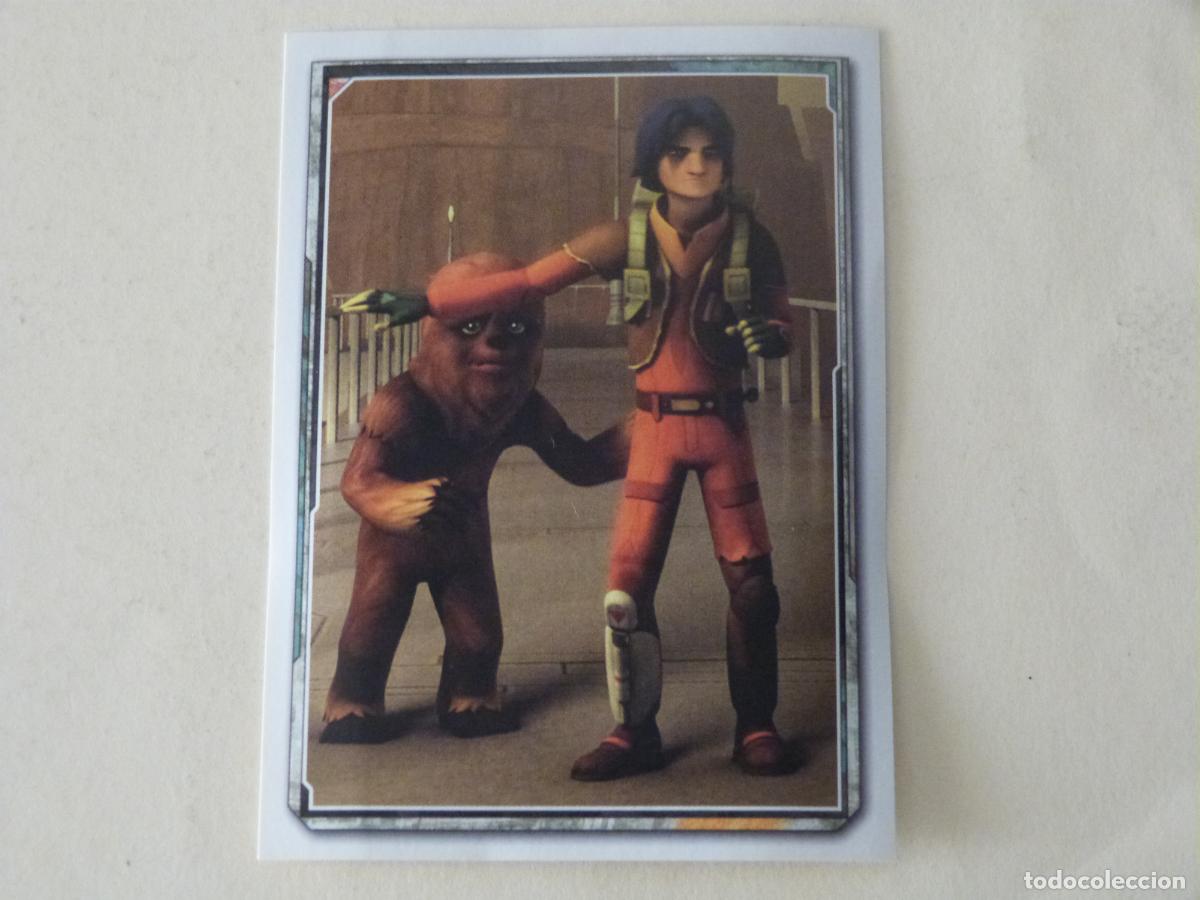 Coleccionismo Cromos antiguos: CROMO STAR WARS REBELS SIN PEGAR N&ordm; 185 A&Ntilde;O 2015 ALBUM STAR WARS REBELS TOPPS