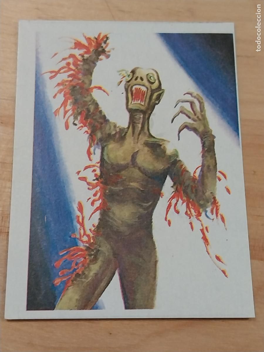 Collectable Antique Stickers: HOMBRE TOPO MONSTRUOS # 132 ED MUNDICROM 1986 CROMO SIN PEGAR NUNCA