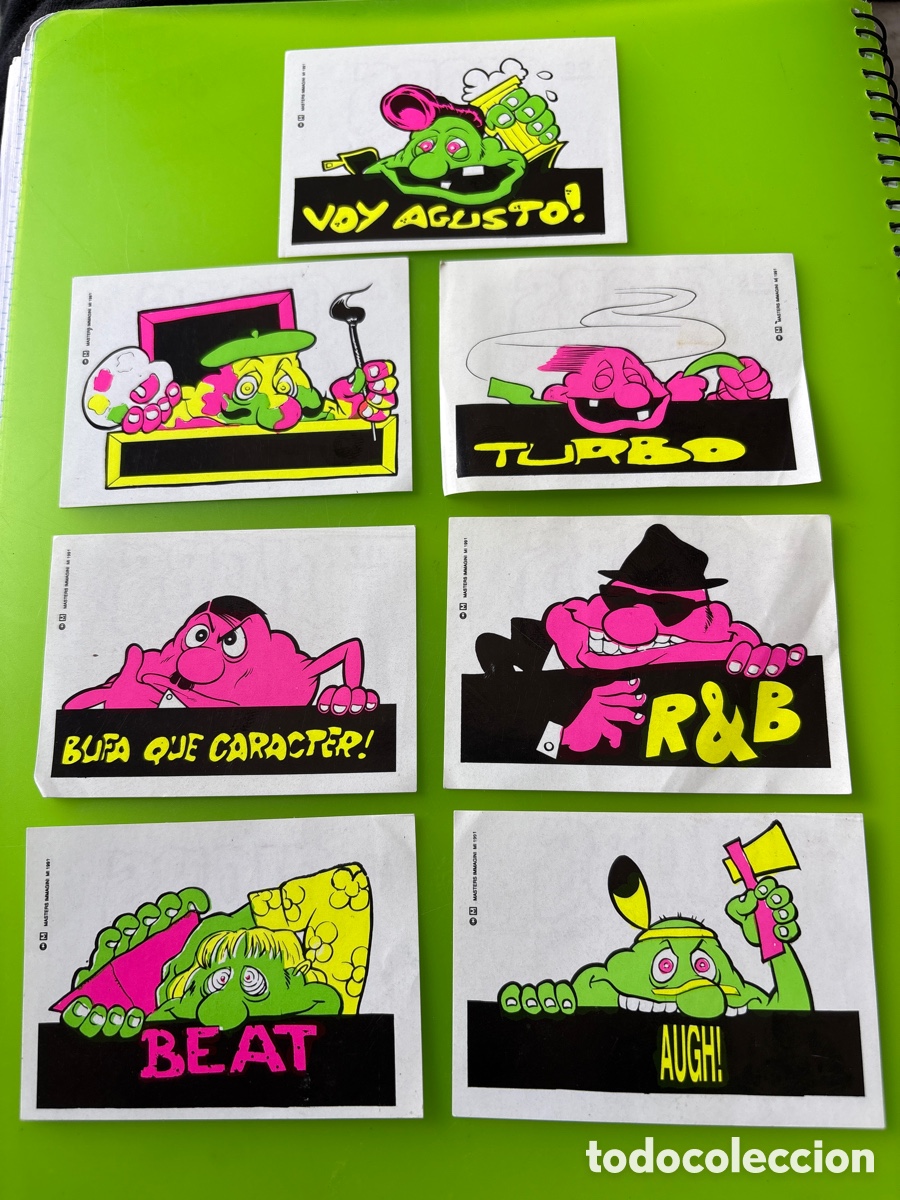 Coleccionismo cromos antiguos: Lote cromos Globs, Aston (A6) - Foto 1