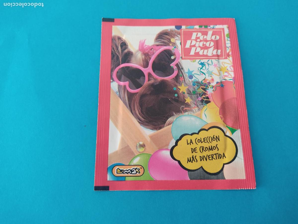 Coleccionismo cromos antiguos: SOBRE DE CROMOS SIN ABRIR DE PELO PICO PATA DE E-MAX - Foto 1