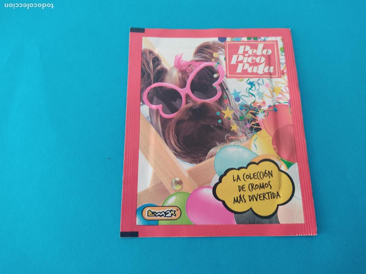 Coleccionismo cromos antiguos: SOBRE DE CROMOS SIN ABRIR DE PELO PICO PATA DE E-MAX - Foto 1