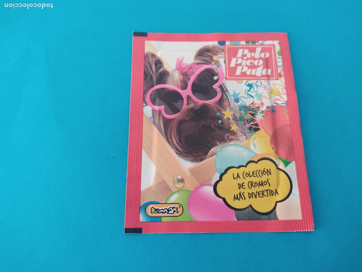 Coleccionismo cromos antiguos: SOBRE DE CROMOS SIN ABRIR DE PELO PICO PATA DE E-MAX - Foto 1