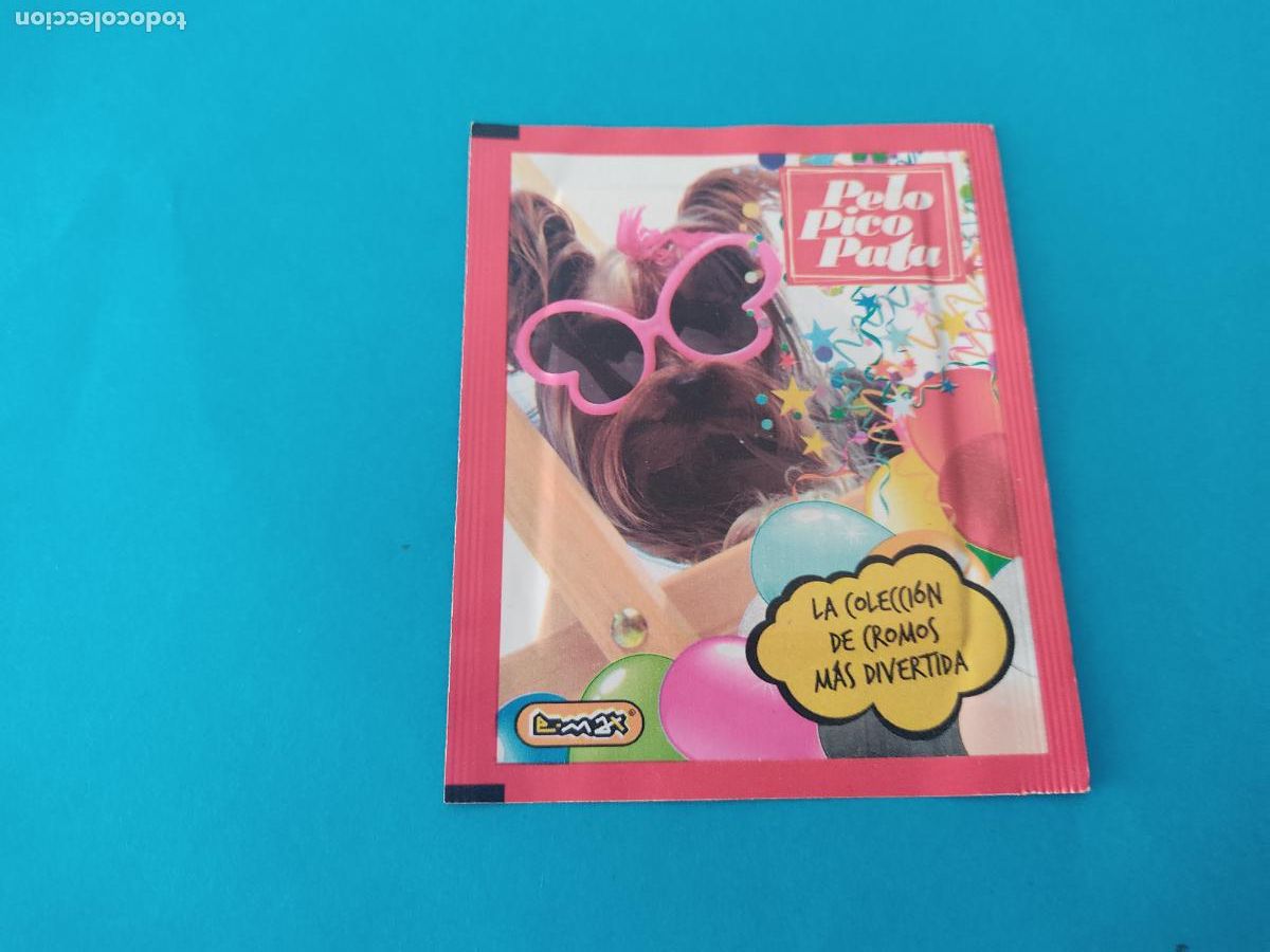 Coleccionismo cromos antiguos: SOBRE DE CROMOS SIN ABRIR DE PELO PICO PATA DE E-MAX - Foto 1