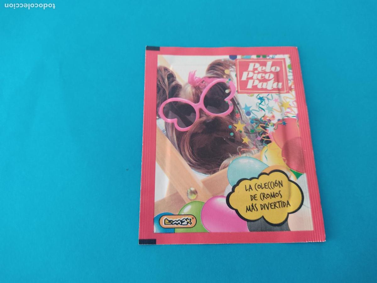 Coleccionismo cromos antiguos: SOBRE DE CROMOS SIN ABRIR DE PELO PICO PATA DE E-MAX - Foto 1