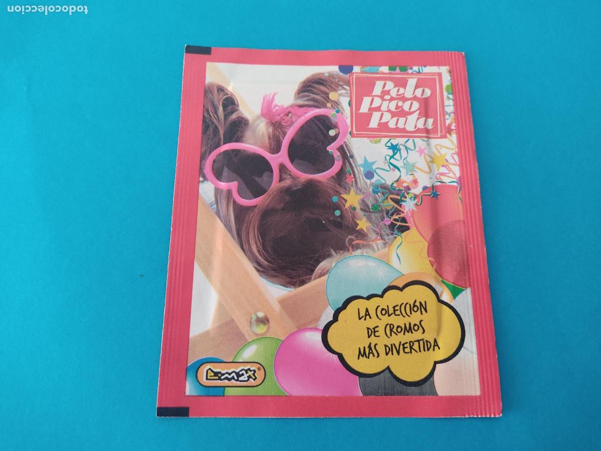 Coleccionismo cromos antiguos: SOBRE DE CROMOS SIN ABRIR DE PELO PICO PATA DE E-MAX - Foto 1