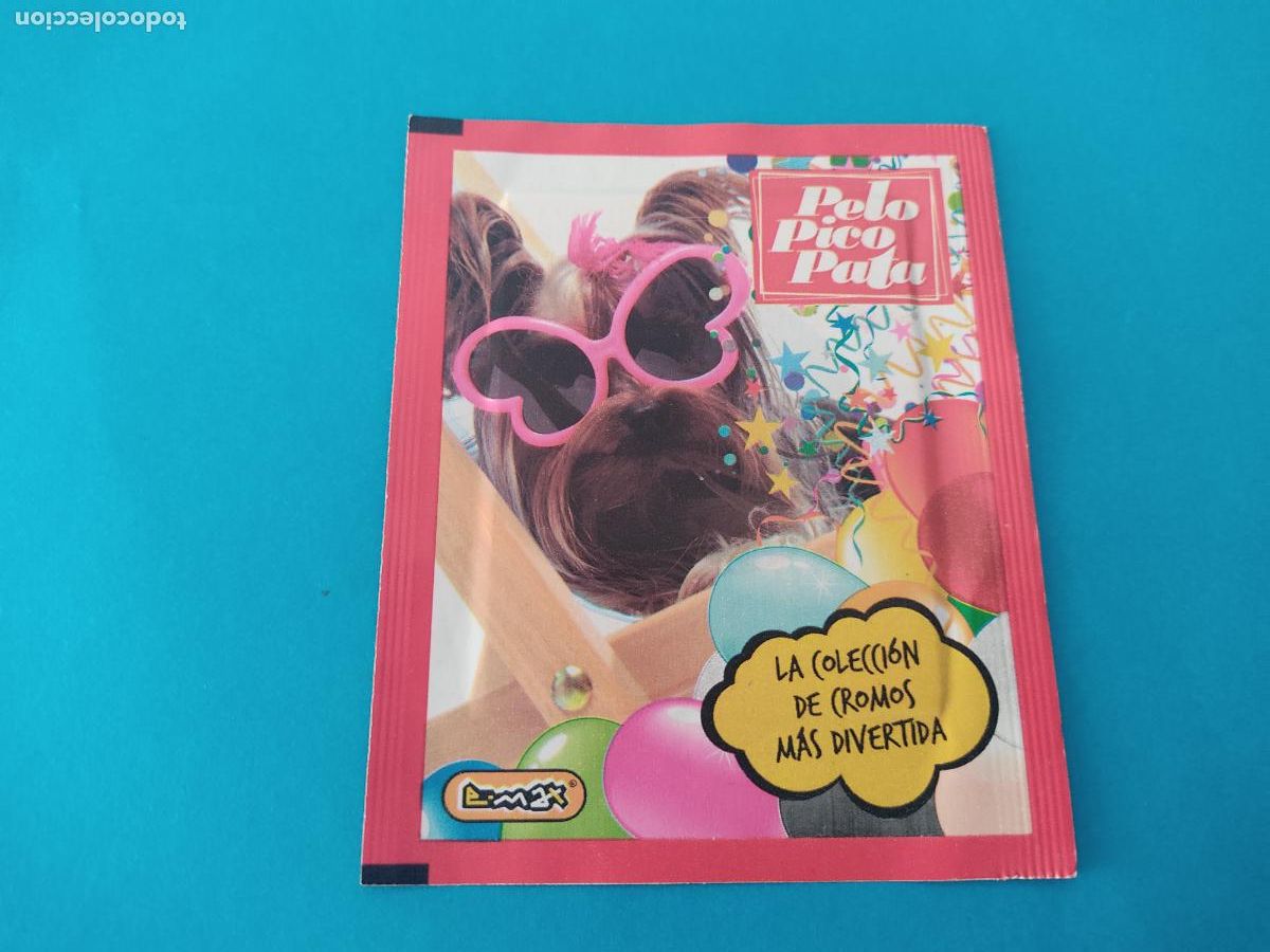 Coleccionismo cromos antiguos: SOBRE DE CROMOS SIN ABRIR DE PELO PICO PATA DE E-MAX - Foto 1