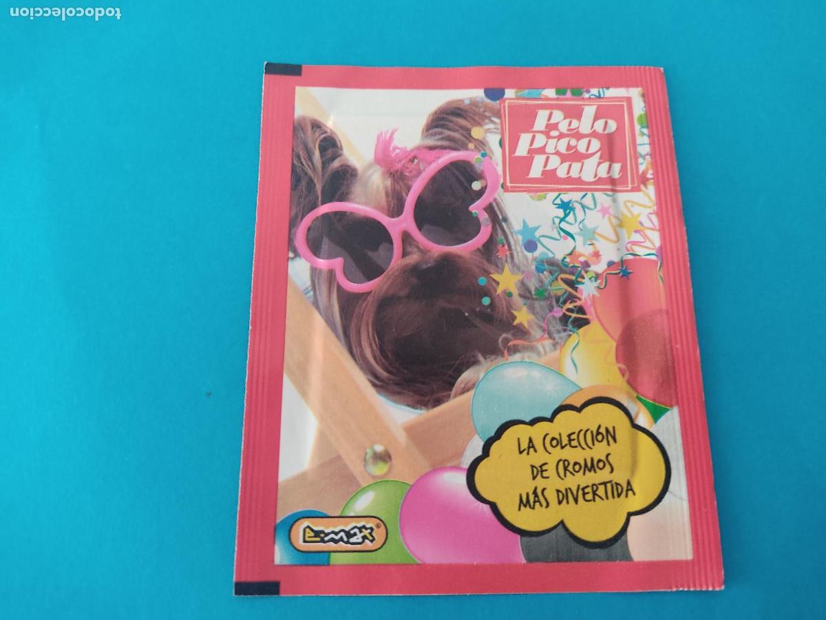 Coleccionismo cromos antiguos: SOBRE DE CROMOS SIN ABRIR DE PELO PICO PATA DE E-MAX - Foto 1