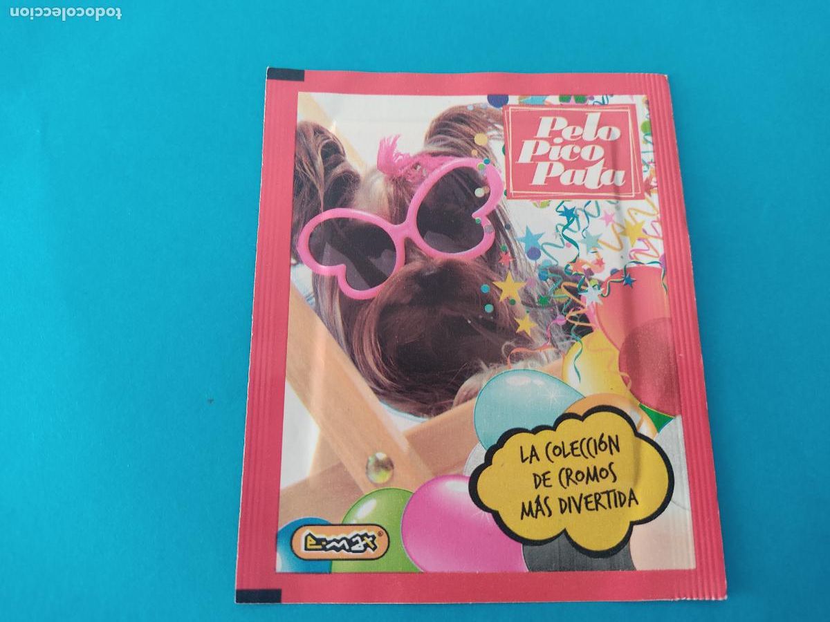 Coleccionismo cromos antiguos: SOBRE DE CROMOS SIN ABRIR DE PELO PICO PATA DE E-MAX - Foto 1