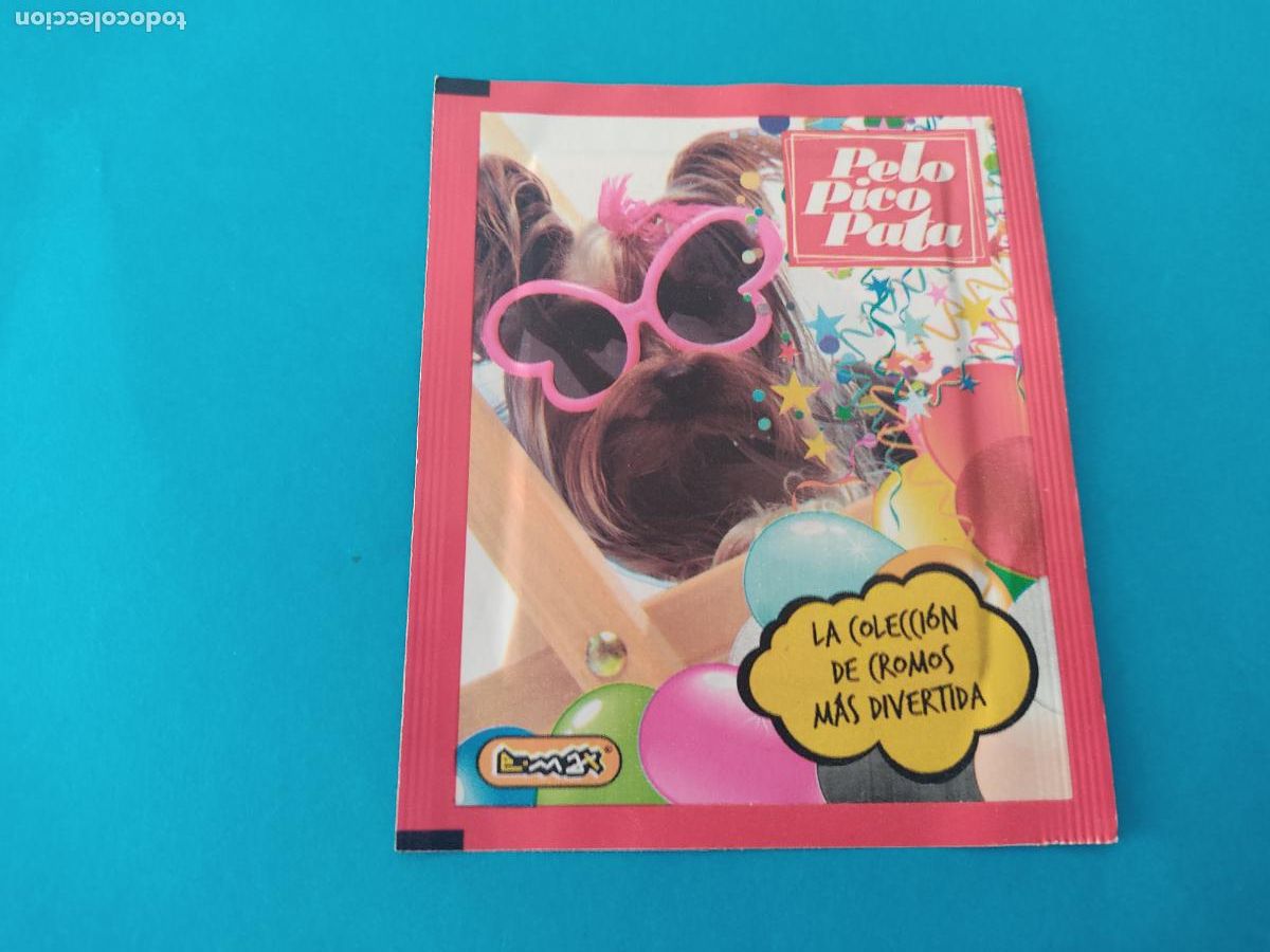 Coleccionismo cromos antiguos: SOBRE DE CROMOS SIN ABRIR DE PELO PICO PATA DE E-MAX - Foto 1