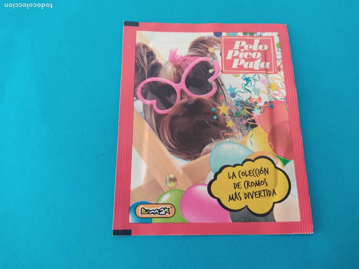 Coleccionismo cromos antiguos: SOBRE DE CROMOS SIN ABRIR DE PELO PICO PATA DE E-MAX - Foto 1
