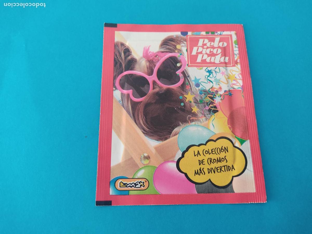 Coleccionismo cromos antiguos: SOBRE DE CROMOS SIN ABRIR DE PELO PICO PATA DE E-MAX - Foto 1