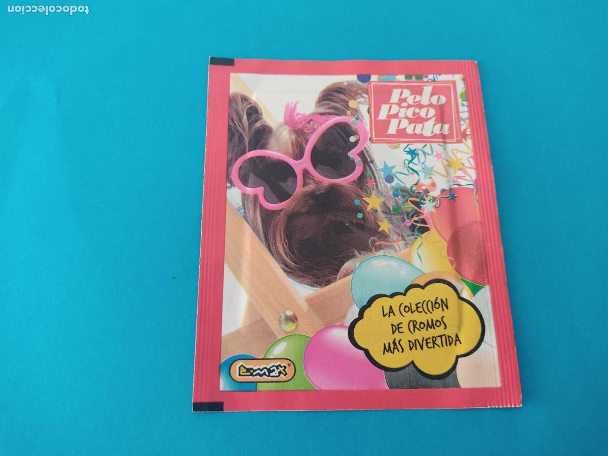 Coleccionismo cromos antiguos: SOBRE DE CROMOS SIN ABRIR DE PELO PICO PATA DE E-MAX - Foto 1
