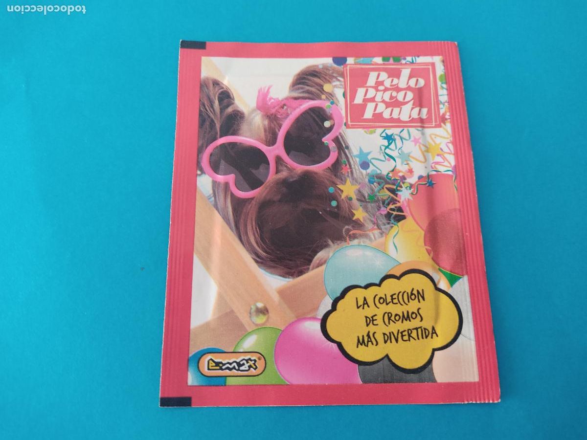 Coleccionismo cromos antiguos: SOBRE DE CROMOS SIN ABRIR DE PELO PICO PATA DE E-MAX - Foto 1