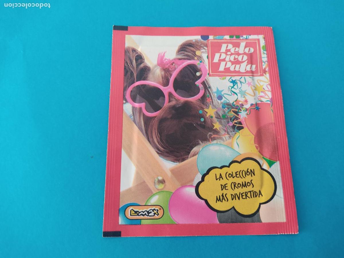 Coleccionismo cromos antiguos: SOBRE DE CROMOS SIN ABRIR DE PELO PICO PATA DE E-MAX - Foto 1