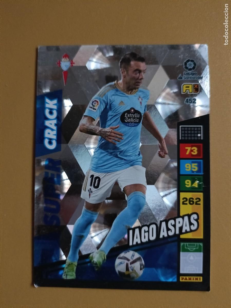 Coleccionismo cromos antiguos: iago aspas, 22 23 supercrack - Foto 1