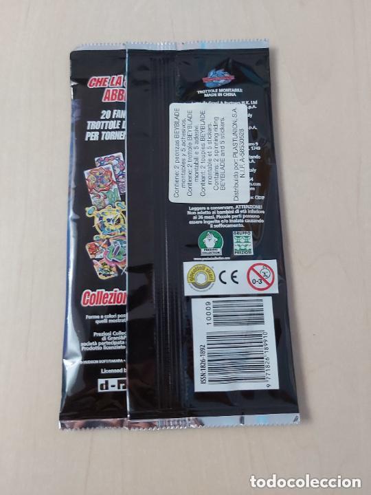 Coleccionismo cromos antiguos: SOBRE BEYBLADE PEONZAS MONTABLES - Foto 2