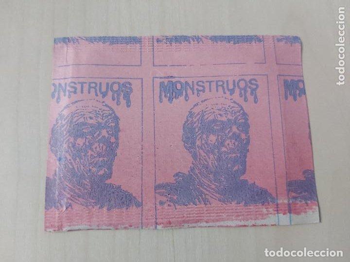 Coleccionismo cromos antiguos: MONSTRUOS - SOBRE SIN ABRIR - REYAUCA - Foto 1