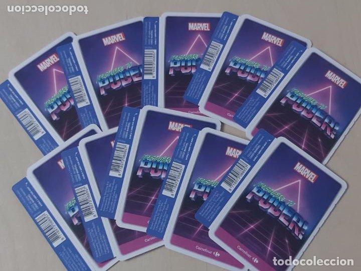 Coleccionismo cromos antiguos: 1 SOBRE DE CROMOS SIN ABRIR - DESCUBRE TU PODER - MARVEL CARREFOUR - Foto 1