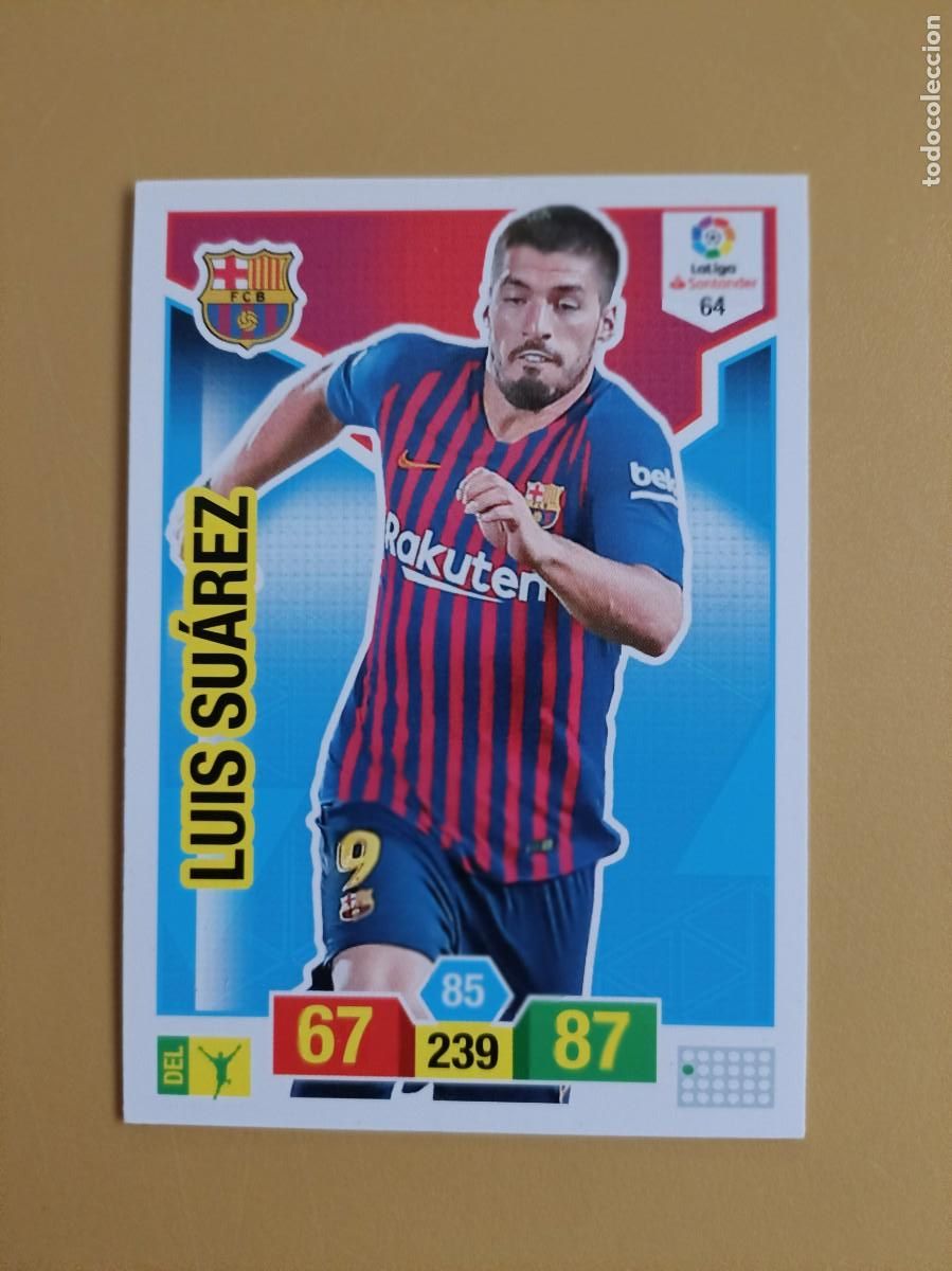 Coleccionismo cromos antiguos: luis suarez, adrenalyn 18 19 - Foto 1