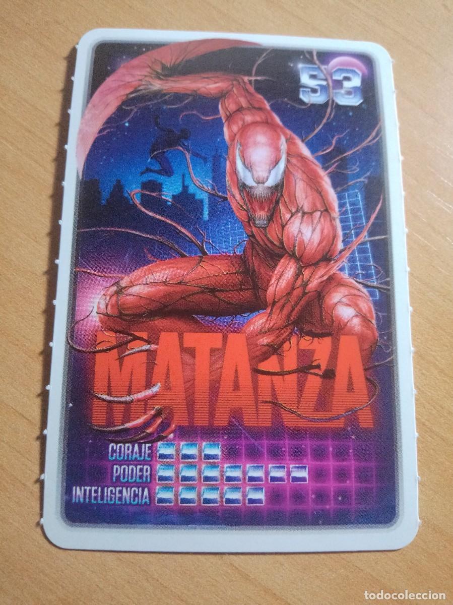 Coleccionismo cromos antiguos: 53 MATANZA COLECCI&Oacute;N MARVEL DESCUBRE TU PODER. CARREFOUR 2022. - Foto 1
