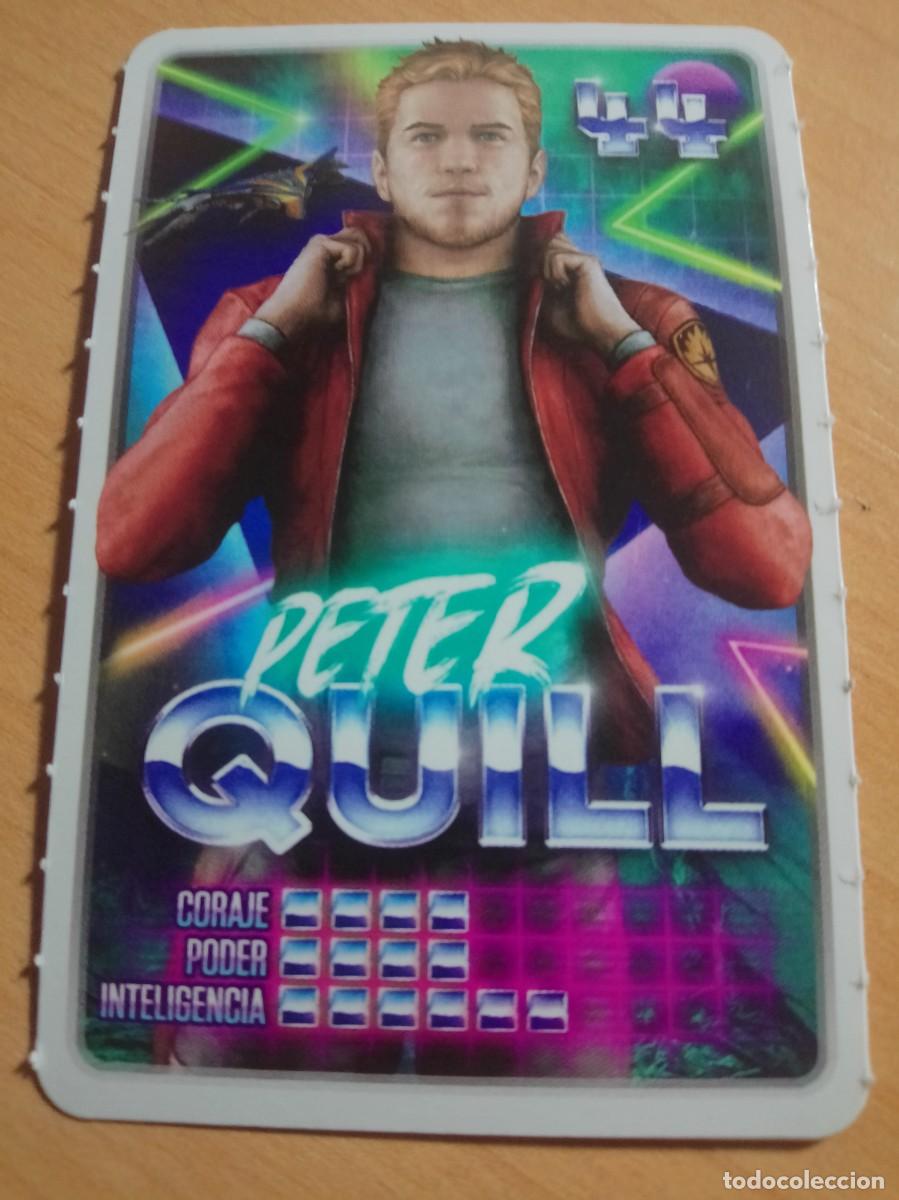 Coleccionismo cromos antiguos: 44 PETER QUILL COLECCI&Oacute;N MARVEL DESCUBRE TU PODER. CARREFOUR 2022. - Foto 1